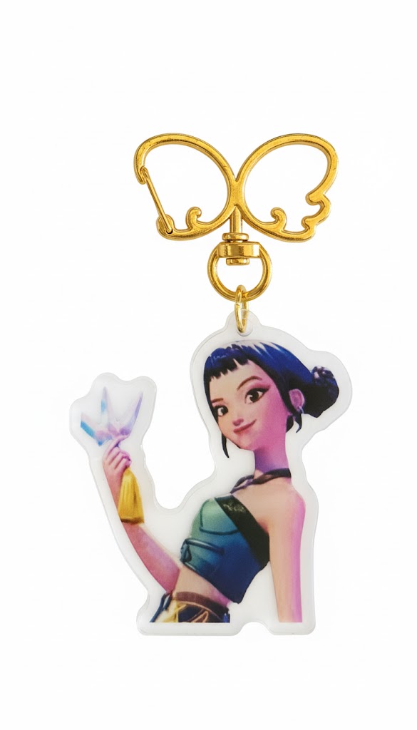 🌟 Kpop: Demon Hunters – Zoey Sleutelhanger 🌟